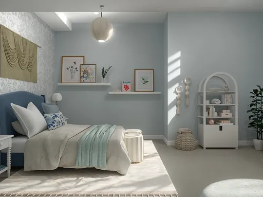 Bedroom designed by Barbara