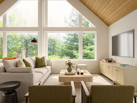 Living Room · Organic Modern designed by Camila