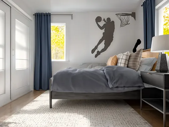 Bedroom designed by Gabrielle