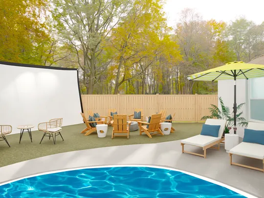 Outdoor Space · Modern designed by Marisa