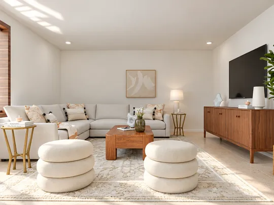 Living Room · Contemporary designed by Begona