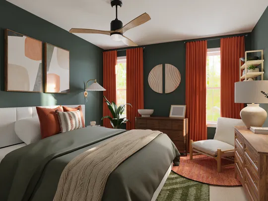 Bedroom · Bohemian designed by Andrea