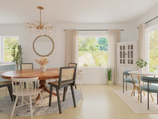 Dining Room · Eclectic designed by Angie
