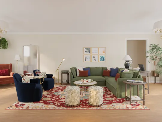 Living Room · Traditional designed by Ivan