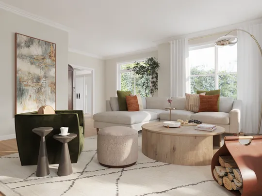 Living Room · Contemporary designed by Gabriela