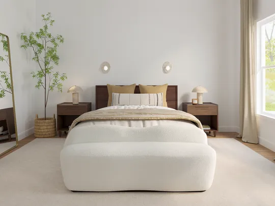Bedroom · Minimal designed by Andrea