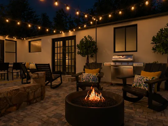 Outdoor Space designed by Amber