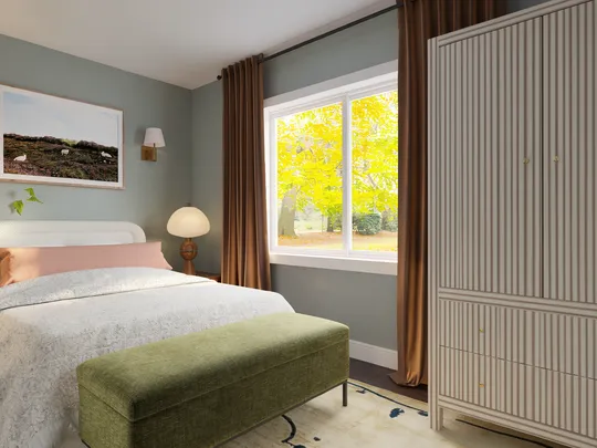 Bedroom designed by Michelle