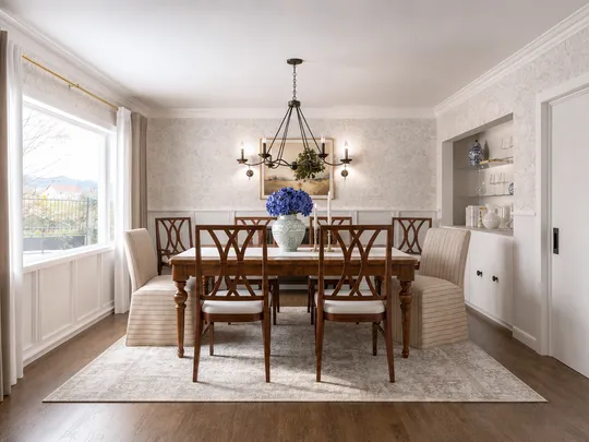 Dining Room · Modern Cottage designed by Pamela
