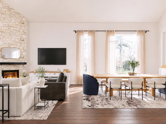 Living Room designed by Júlia