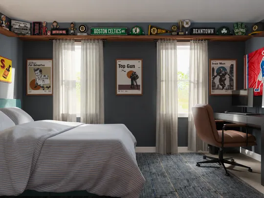 Bedroom designed by Ali