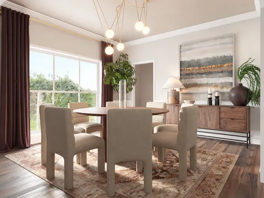 Dining Room · Contemporary designed by Gabriela