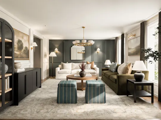 Living Room · Traditional Charm designed by Malena