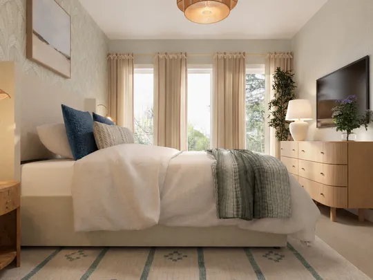 Bedroom designed by Rebecca