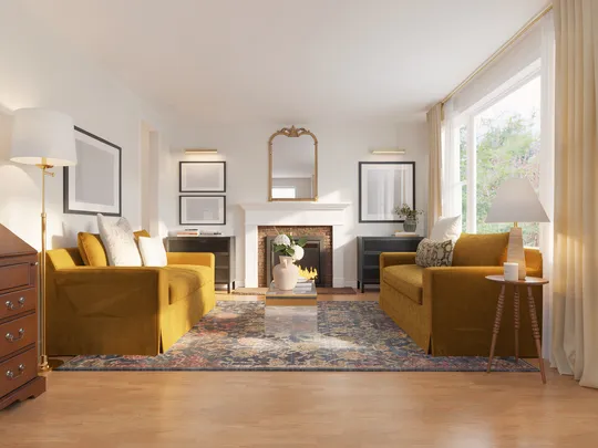 Living Room · Classic Contemporary designed by Lilia