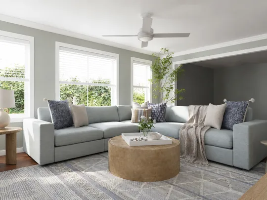 Living Room · Coastal designed by Yoseika