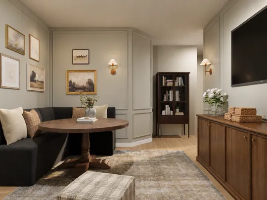 Reading Room · Warm Transitional designed by Sofia