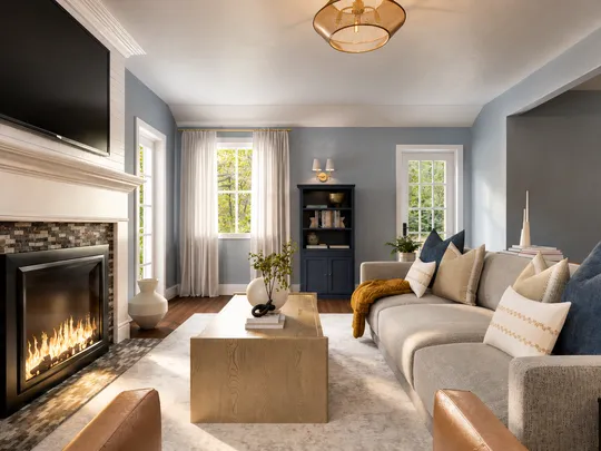 Living Room · Coastal designed by Julieta