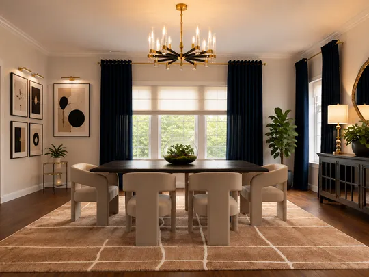 Dining Room designed by Dawn