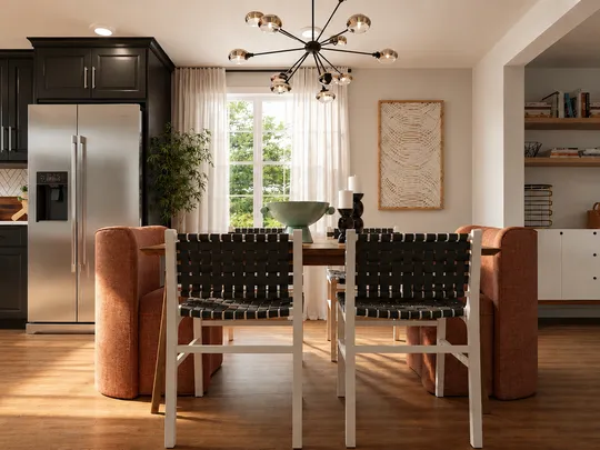Dining Room · Contemporary designed by Erin