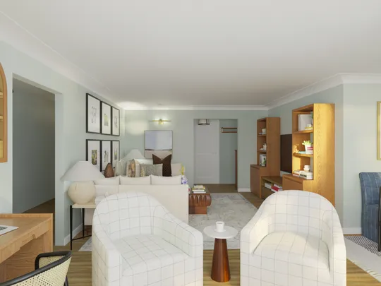 Living Room · Modern designed by Megan