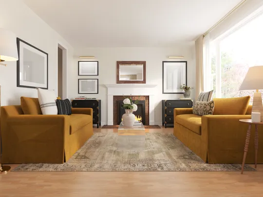 Living Room · Classic Contemporary designed by Lilia