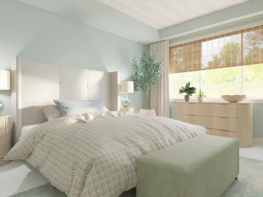 Bedroom · Contemporary designed by Kristen