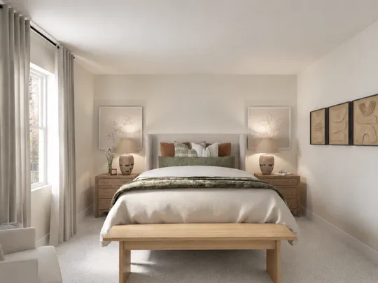 Bedroom · Organic Modern designed by Megan