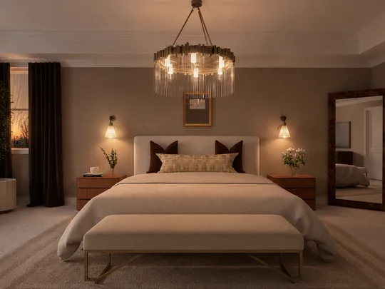 Bedroom designed by Christina