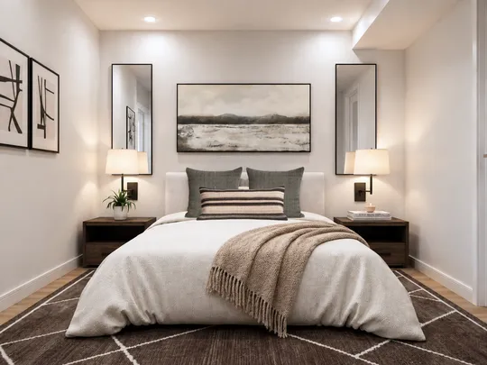 Bedroom · Warm Transitional designed by Karley