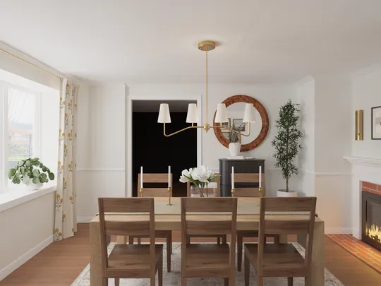 Dining Room · Traditional Charm designed by Ariel