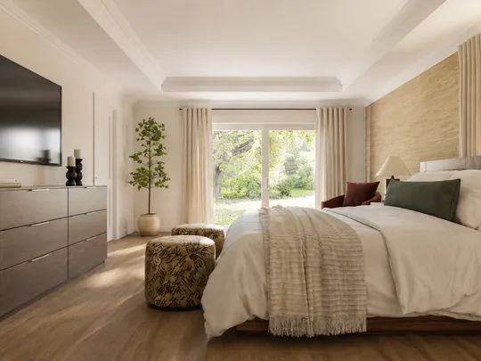 Bedroom · Contemporary designed by Camila