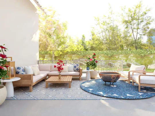 Outdoor Space · Organic Modern designed by Montserrat