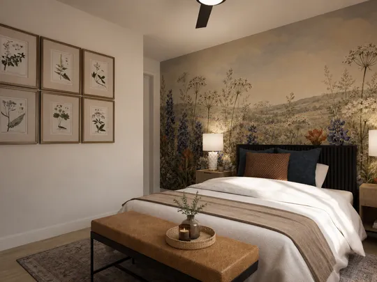 Bedroom · Contemporary designed by Mariana