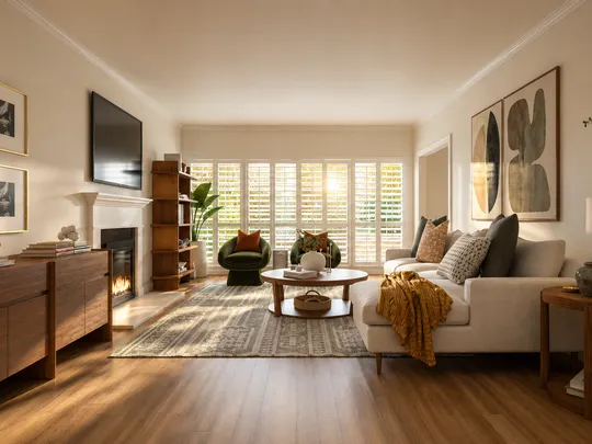 Living Room · Inspired Modern designed by Julieta