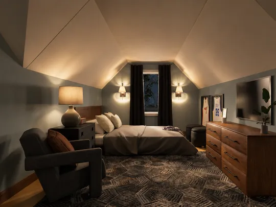 Bedroom designed by Lily