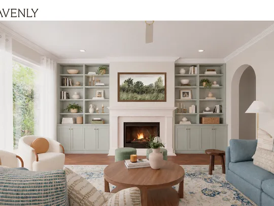 Living Room · California Cool designed by Yoseika