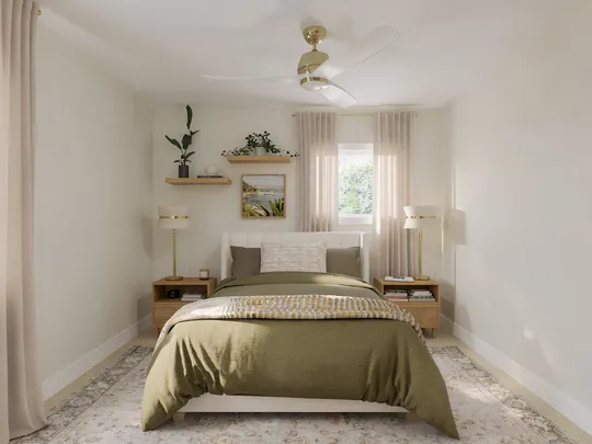 Bedroom · Organic Modern designed by Maria