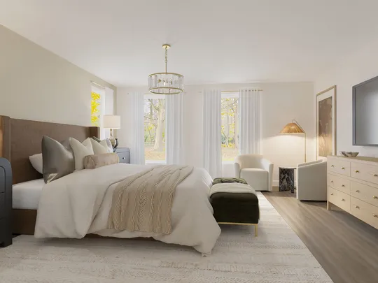Bedroom designed by Macarena