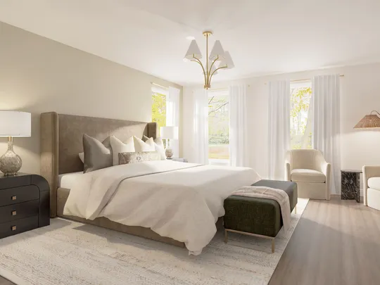 Bedroom designed by Macarena