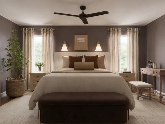 Bedroom designed by Christina