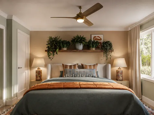 Bedroom · Bohemian designed by Juliana