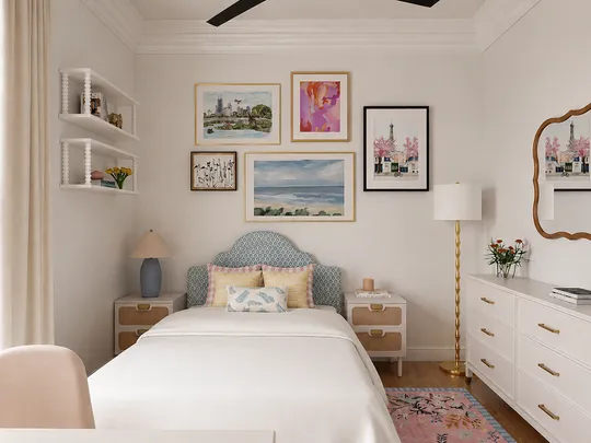 Bedroom designed by Valeria