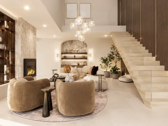 Living Room designed by Sharon