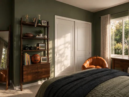 Bedroom designed by Amber