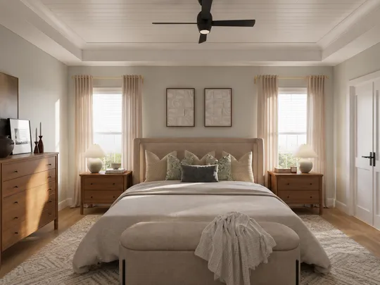 Bedroom designed by Amanda