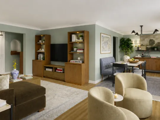 Living Room · Modern designed by Megan