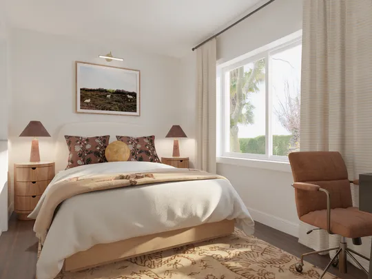 Bedroom designed by Michelle
