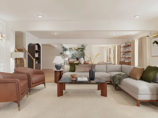 Living Room · Organic Modern designed by Montserrat