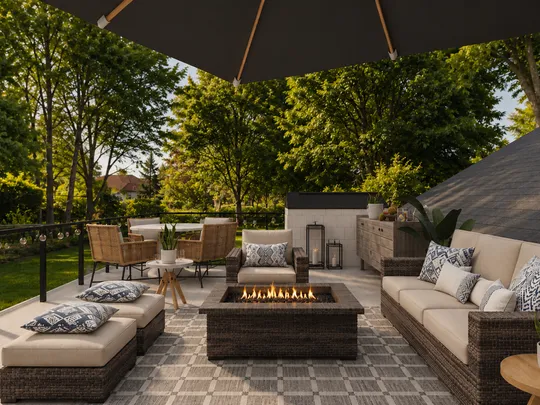 Outdoor Space designed by Amanda